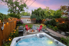 Home with Garage, Hot Tub, near OSU & Short North